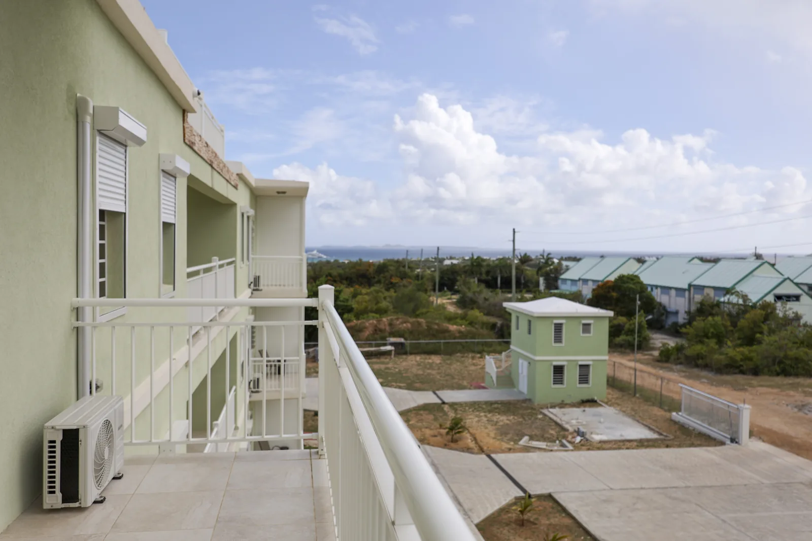 View from a Santa Cruz Suites balcony